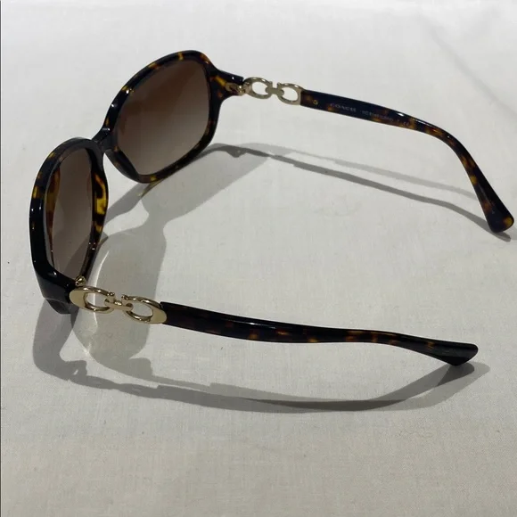 Coach Tortoise Shell Sunglasses - Picture 6 of 10